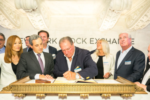 Revere Sector Opportunity ETF (NYSE Arca: RSPY) Rings The Closing Bell®.
The New York Stock Exchange welcomes Revere Wealth Management, today, Tuesday, August 31, 2021, in celebration its launch of the Revere Sector Opportunity ETF (NYSE Arca: RSPY). To honor the occasion, Bill Moreno, Chief Executive Officer, joined by Chris Taylor, Vice President, NYSE Listings and Services, rings The Closing Bell®.
Photo Credit: NYSE