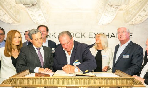 Revere Sector Opportunity ETF (NYSE Arca: RSPY) Rings The Closing Bell®.
The New York Stock Exchange welcomes Revere Wealth Management, today, Tuesday, August 31, 2021, in celebration its launch of the Revere Sector Opportunity ETF (NYSE Arca: RSPY). To honor the occasion, Bill Moreno, Chief Executive Officer, joined by Chris Taylor, Vice President, NYSE Listings and Services, rings The Closing Bell®.
Photo Credit: NYSE